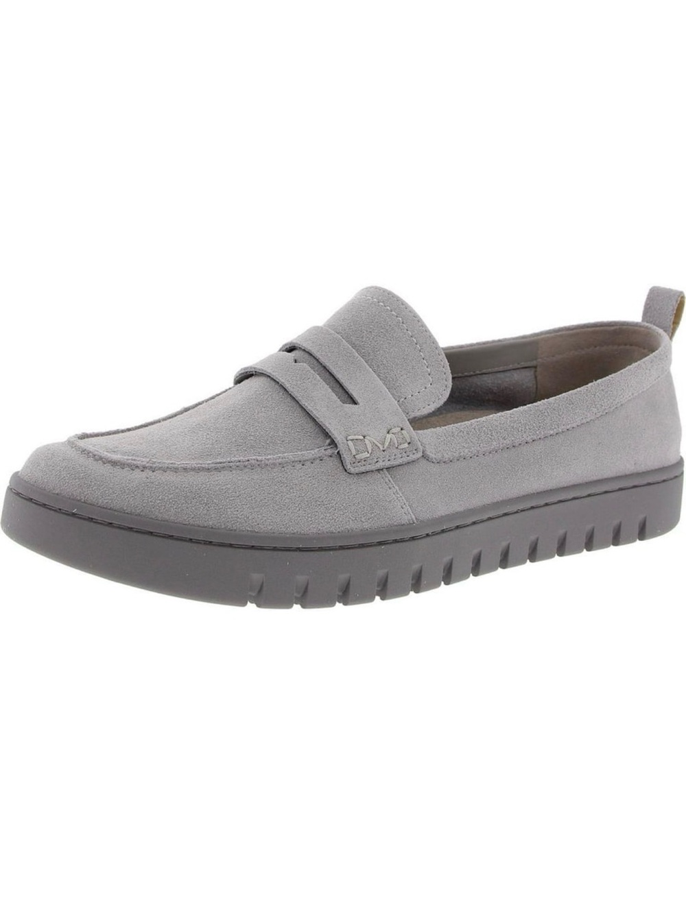 Vionic Men's Grey Suede Slip-On Loafer